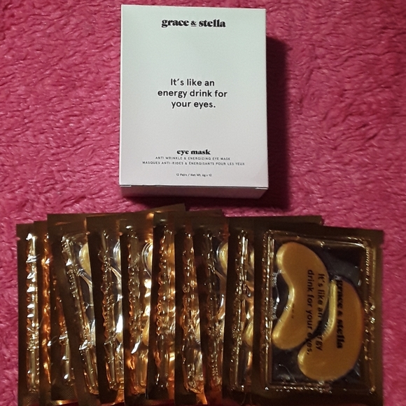 12 Grace & Stella Anti Wrinkle+ Energy Face Masks - Picture 4 of 4